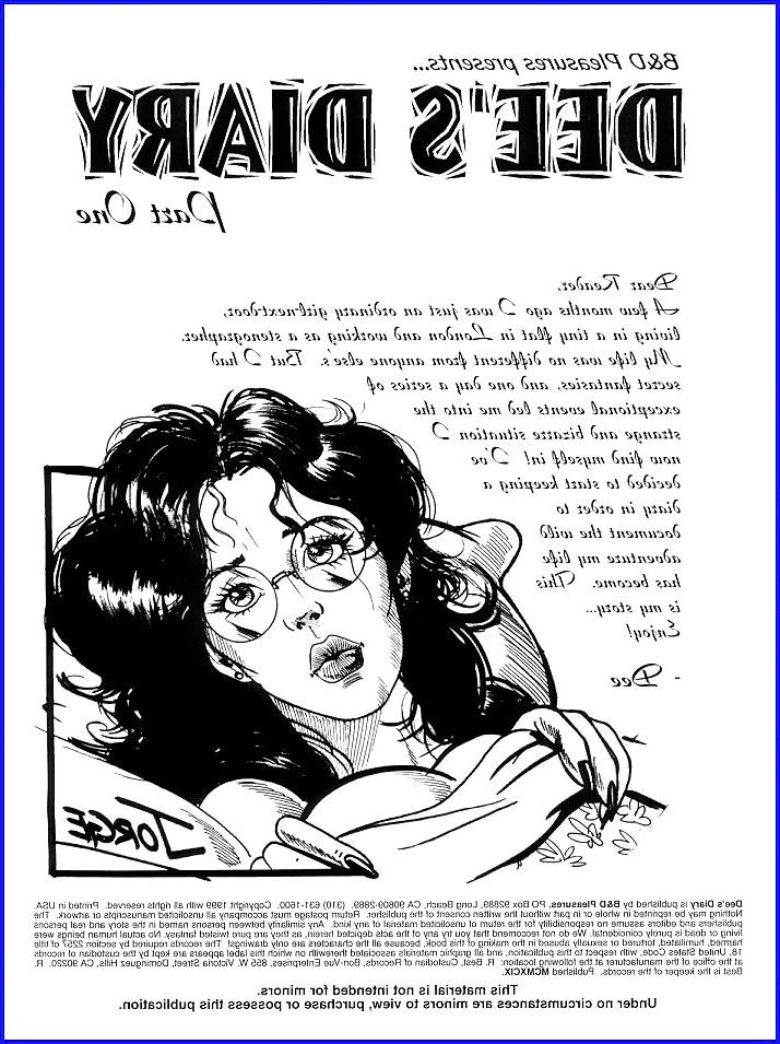 25P Dee's diary 1 (Adult Comic)