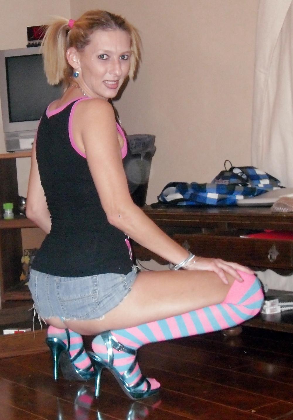 15P School Girl in PigTails