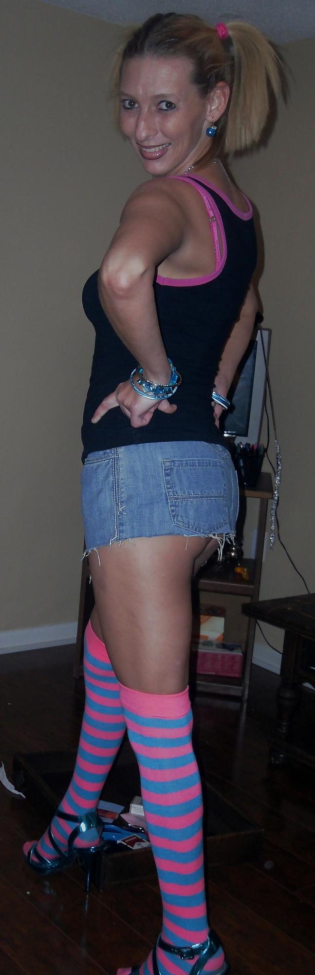 15P School Girl in PigTails