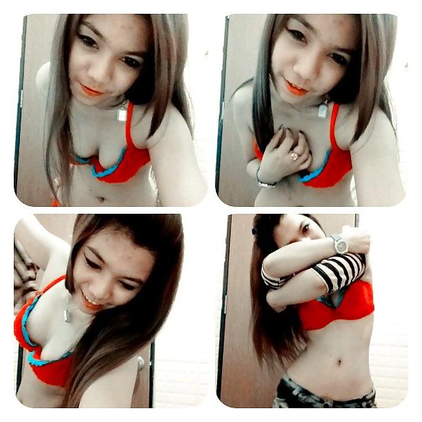 20P Dar, Thai Girl Friened  Dressed and Naked First Time