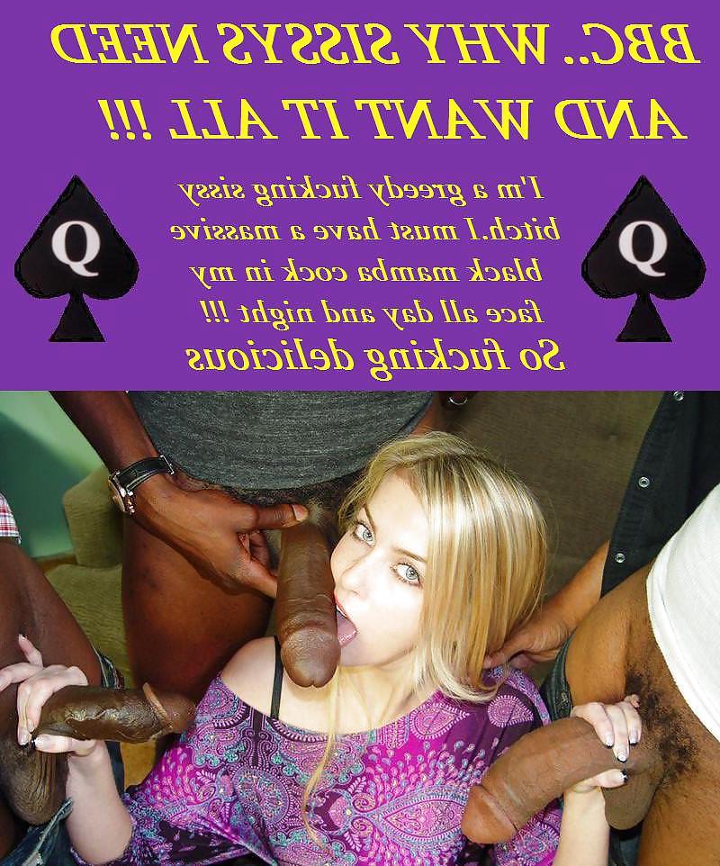 15P Interracial Captions: BBC's training their Sissys 4