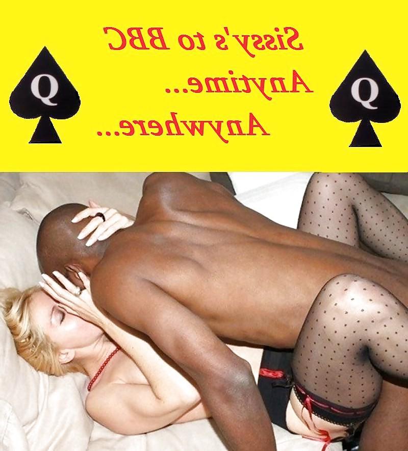 15P Interracial Captions: BBC's training their Sissys 4