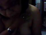 12P Indonesia girl Rinayati Playing boobs