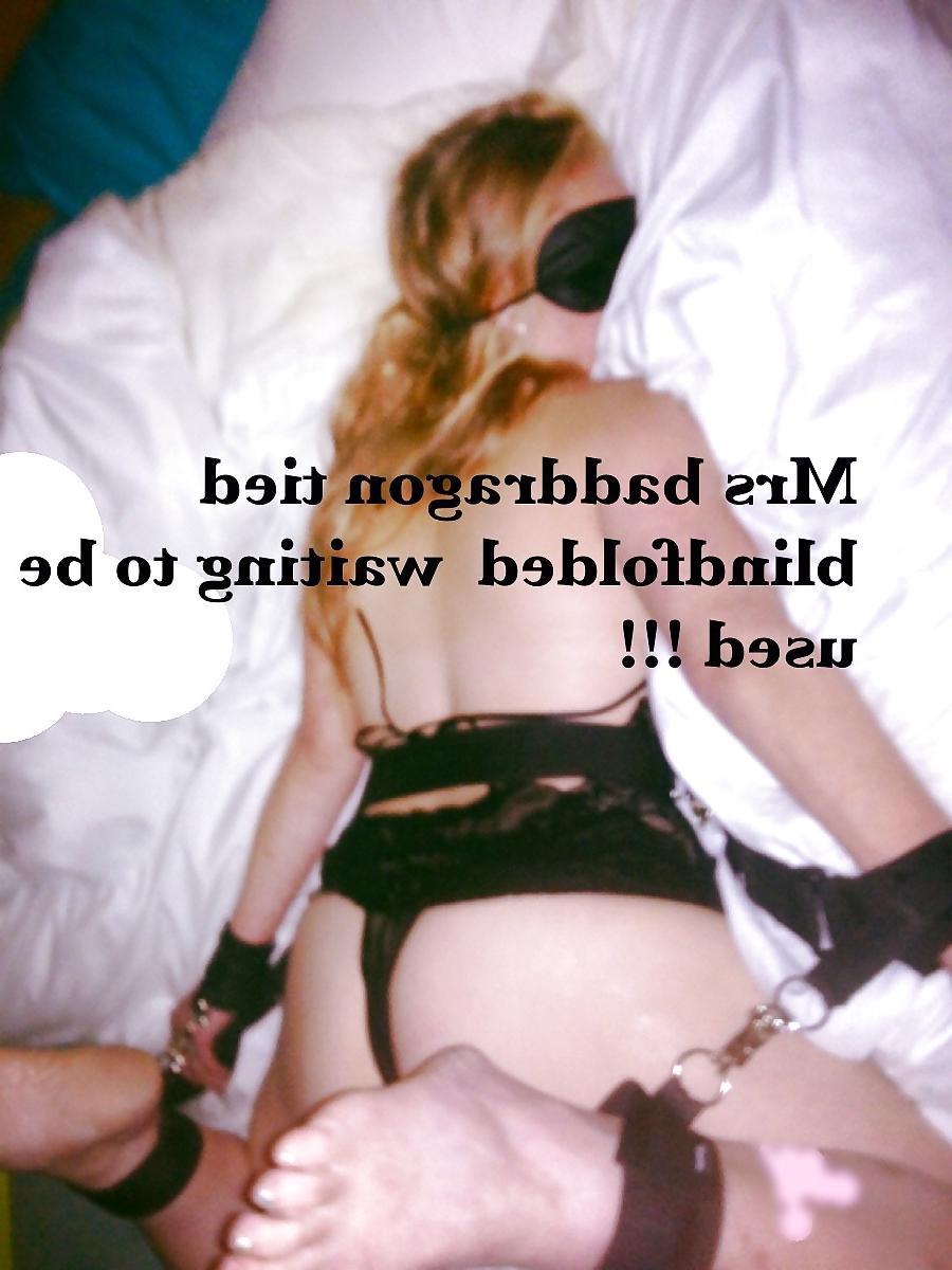 4P Blindfolded tied & fucked mrs baddragon 