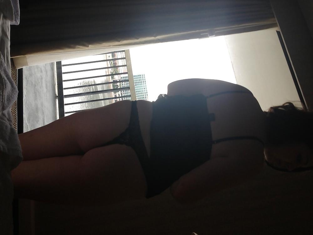4P Wife in lingerie on our anniversary