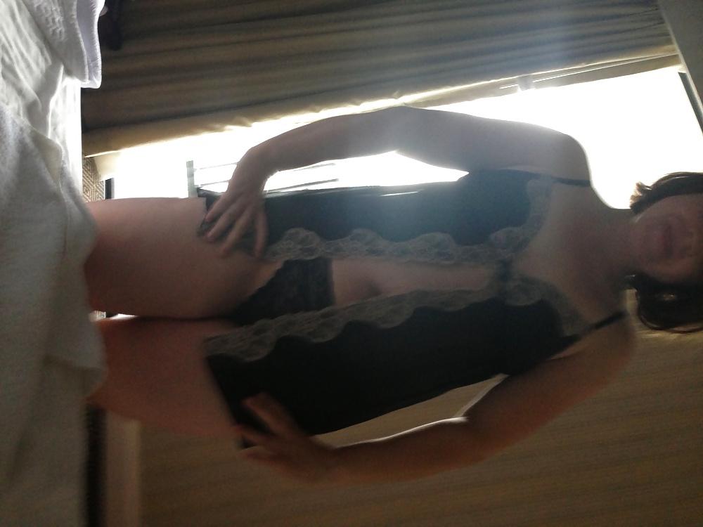 4P Wife in lingerie on our anniversary