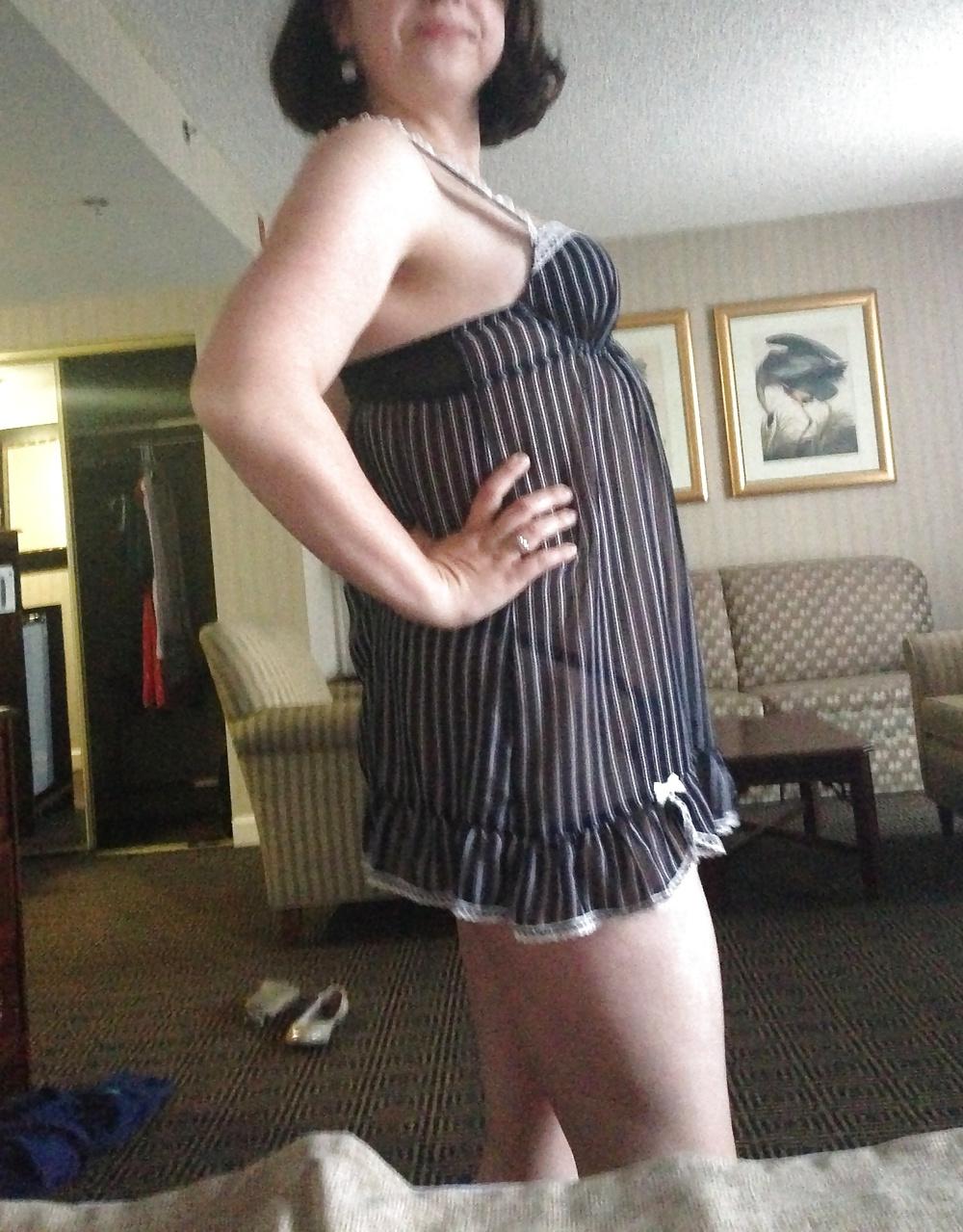 4P Wife in lingerie on our anniversary