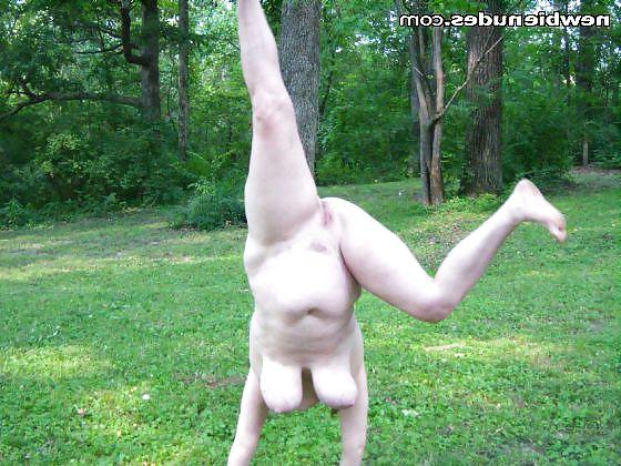 24P Saggy Brunette