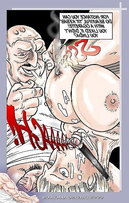 11P The BDSM comics of Kose always feature hugely busty women