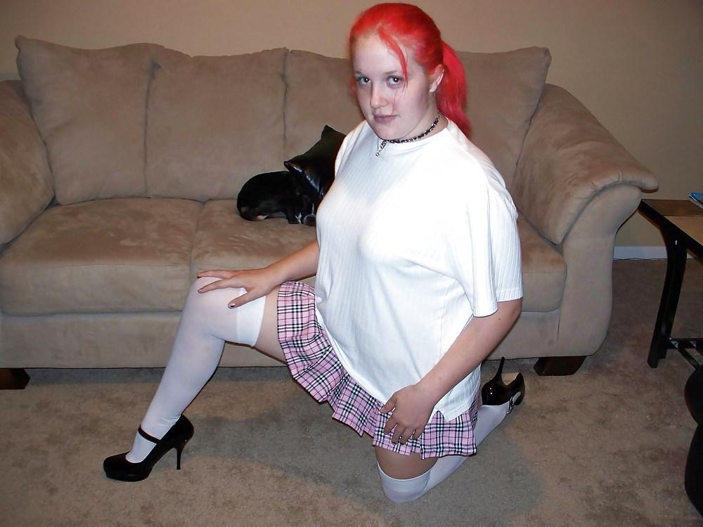 13P Ex-Wife In Sexy White Stockings
