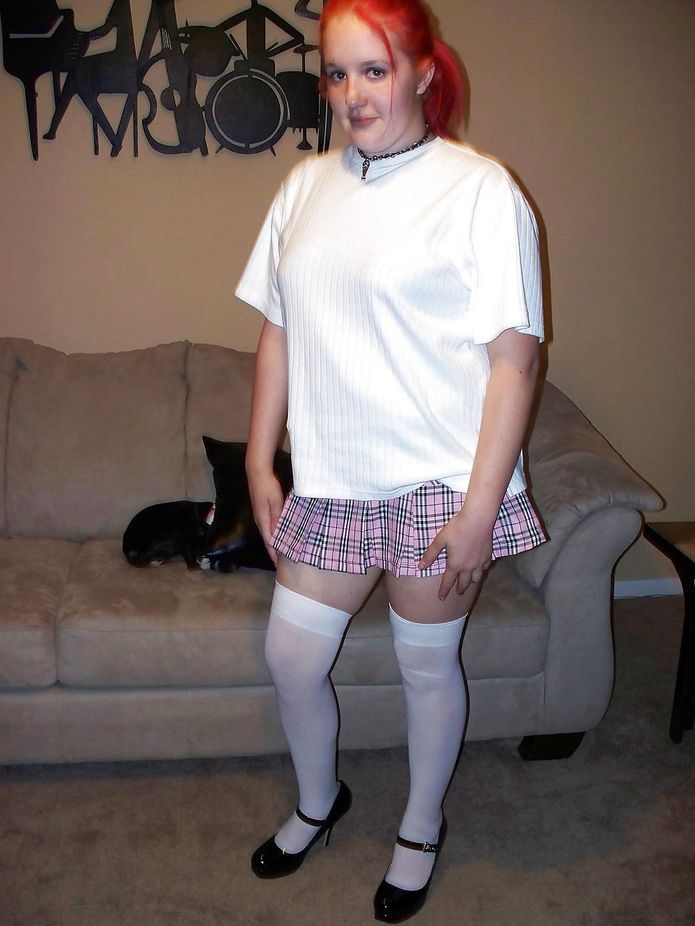 13P Ex-Wife In Sexy White Stockings