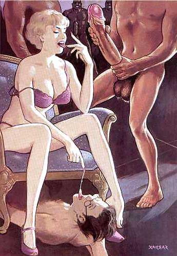 10P Femdom & Cuck cartoons
