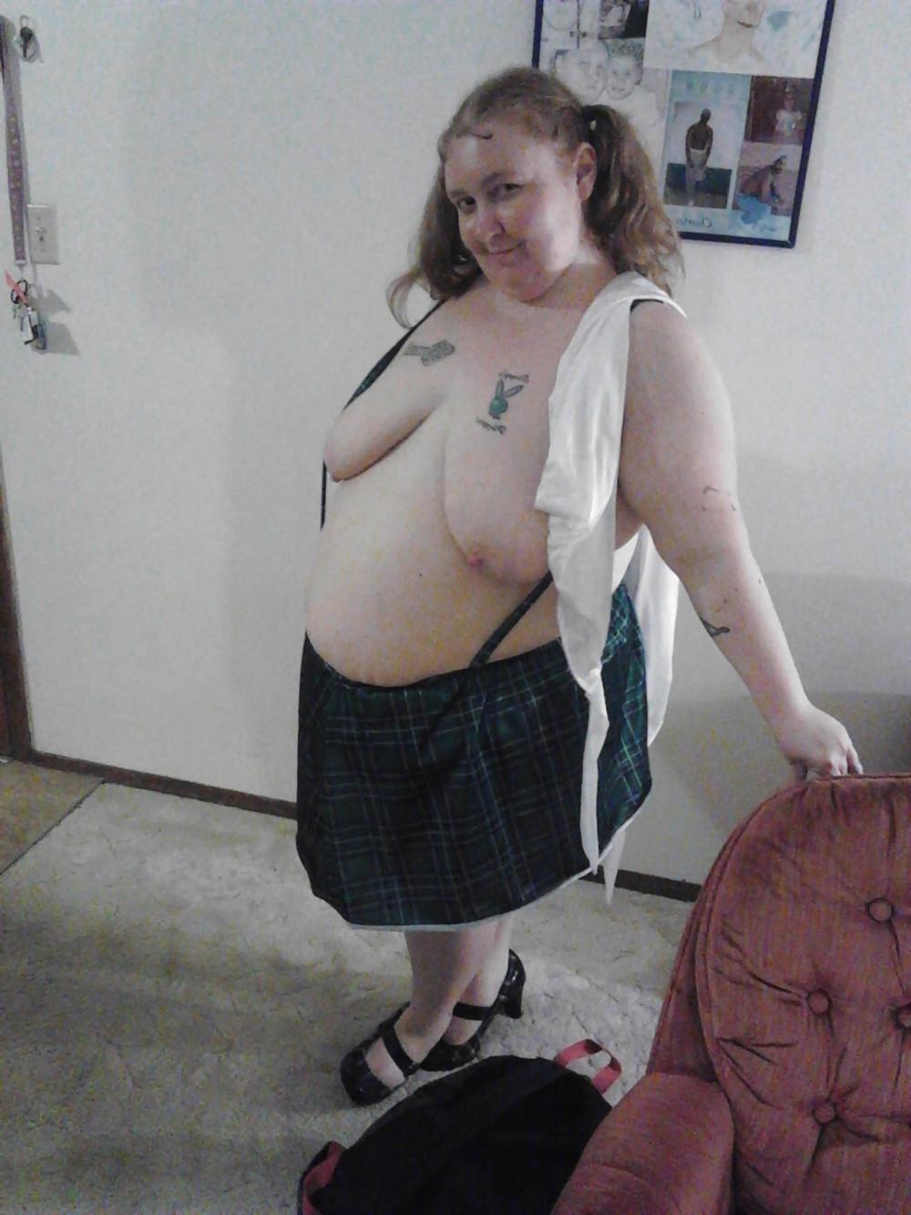 5P SCHOOLGURL BUNNY