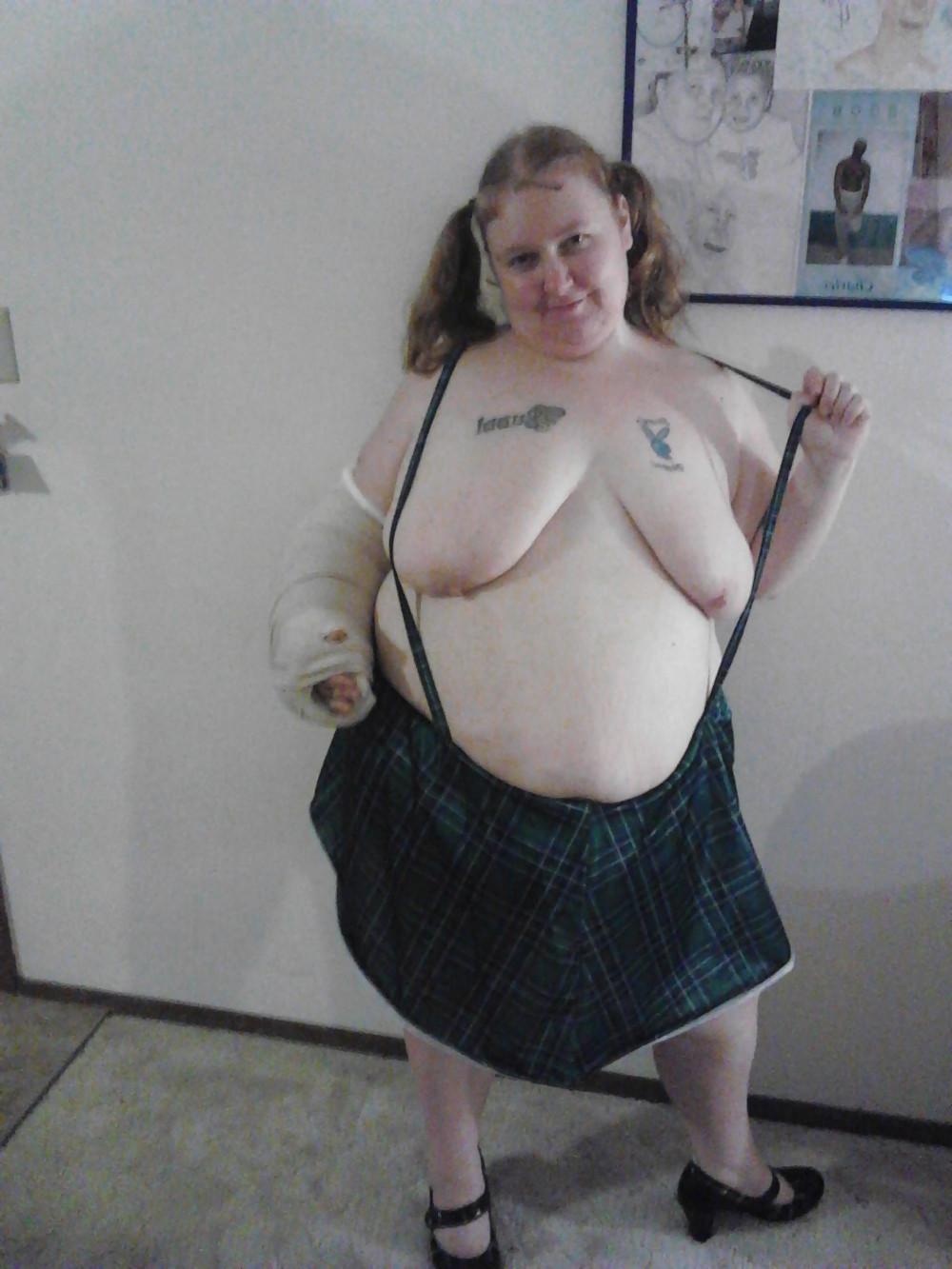 5P SCHOOLGURL BUNNY