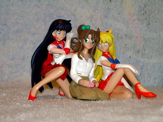 8P Yellow Towel - Sailor Scout Threesome