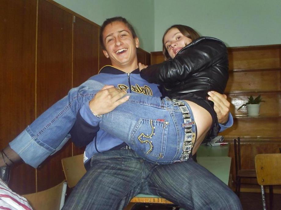 25P Bulgarian School Girls