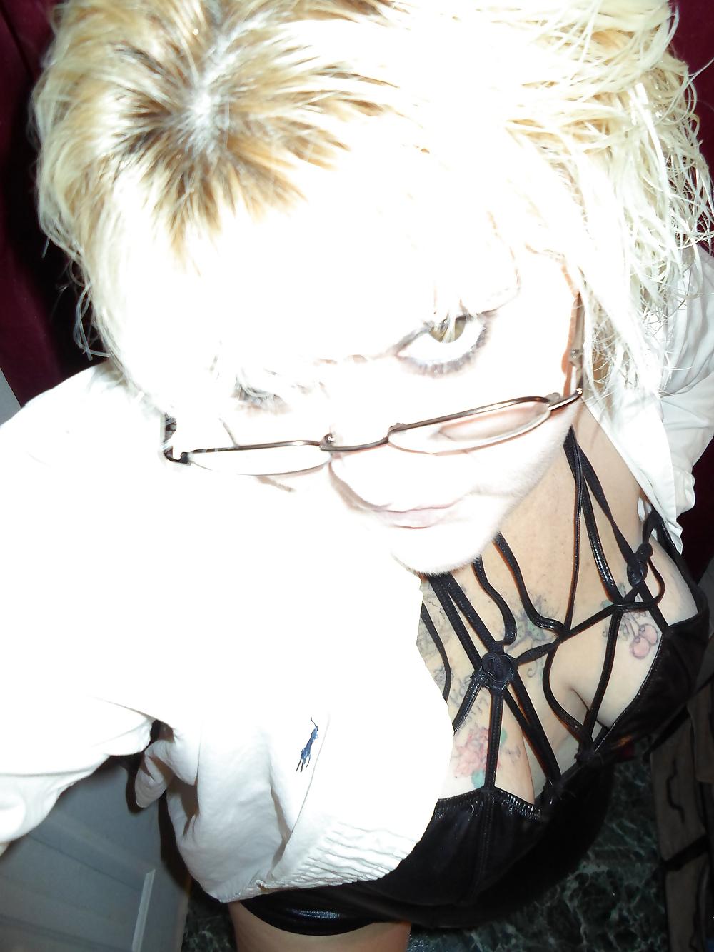 10P Naughty  school teacher poses