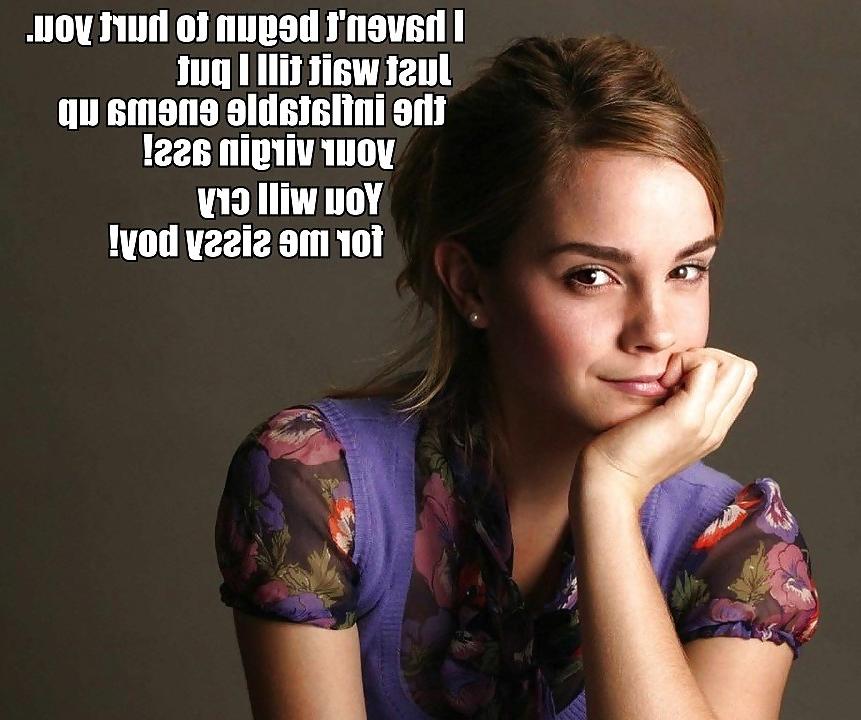 25P Emma Watson Caption Mix (femdom, shemale, perverse, vanilla)