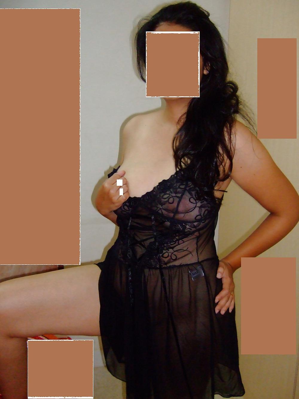 7P Wife in lingerie before Fuck