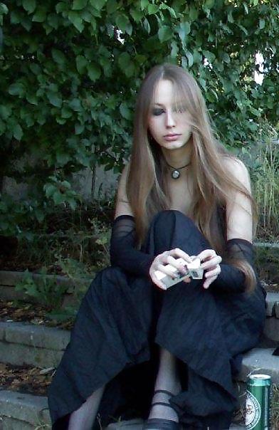21P Bulgarian Goth Girls