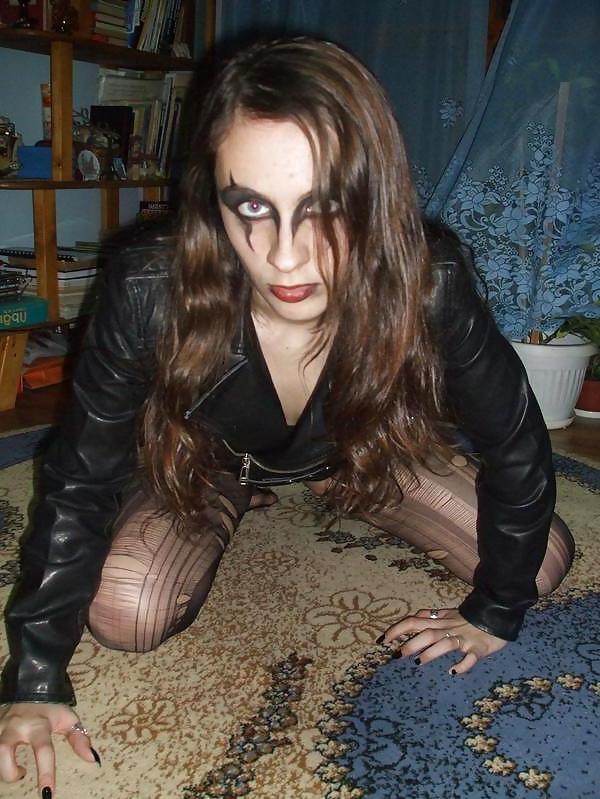 21P Bulgarian Goth Girls