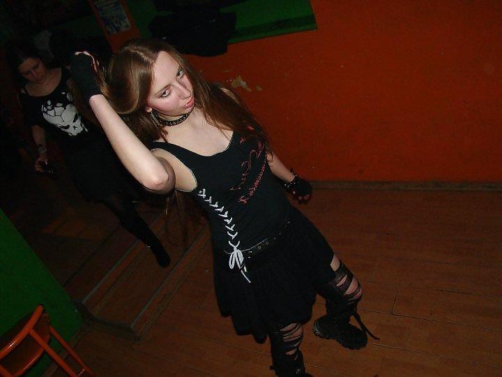 21P Bulgarian Goth Girls