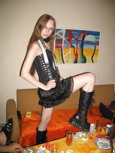 21P Bulgarian Goth Girls
