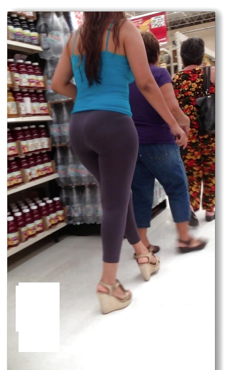 12P Latina mound and ass in tights 