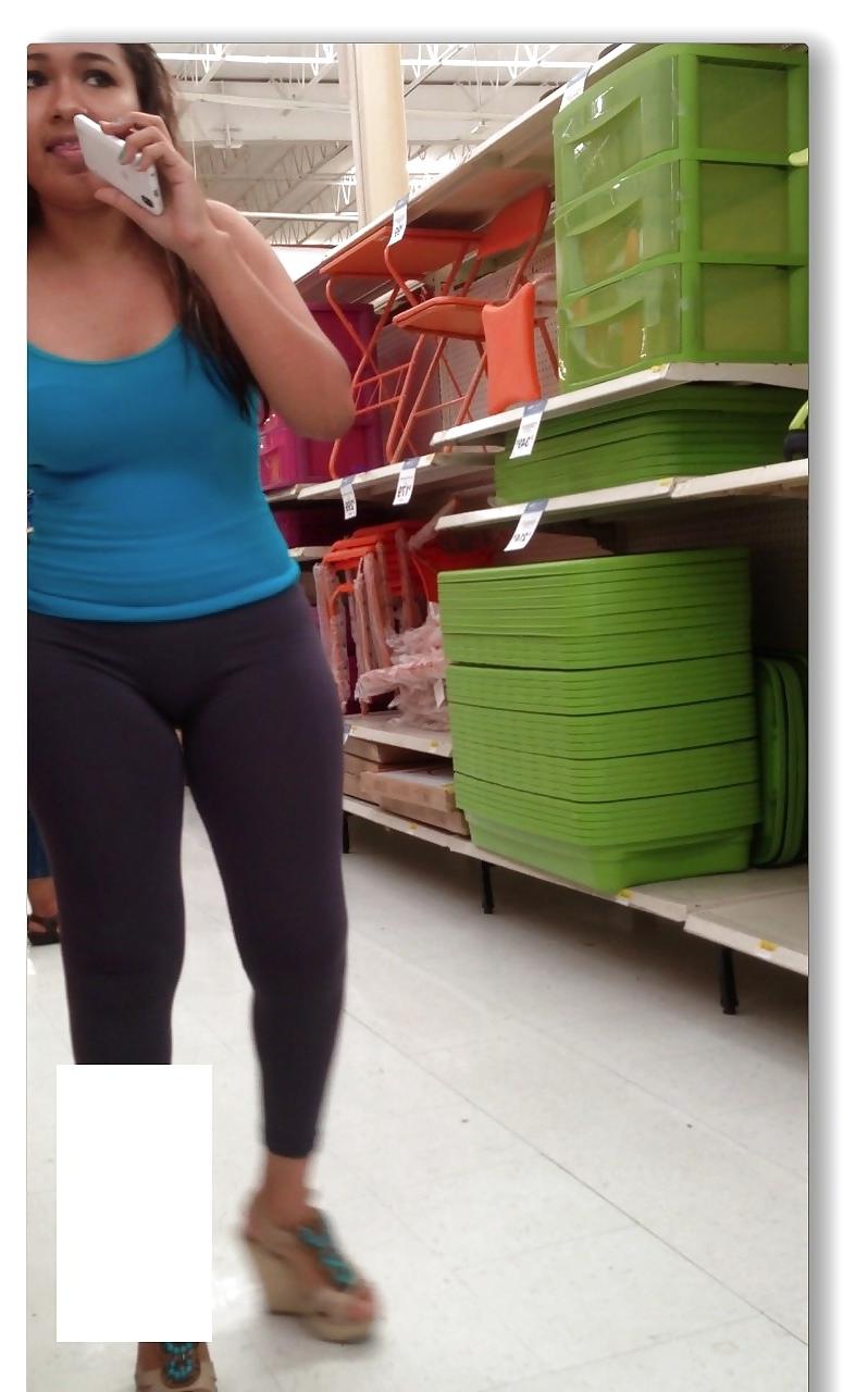 12P Latina mound and ass in tights 