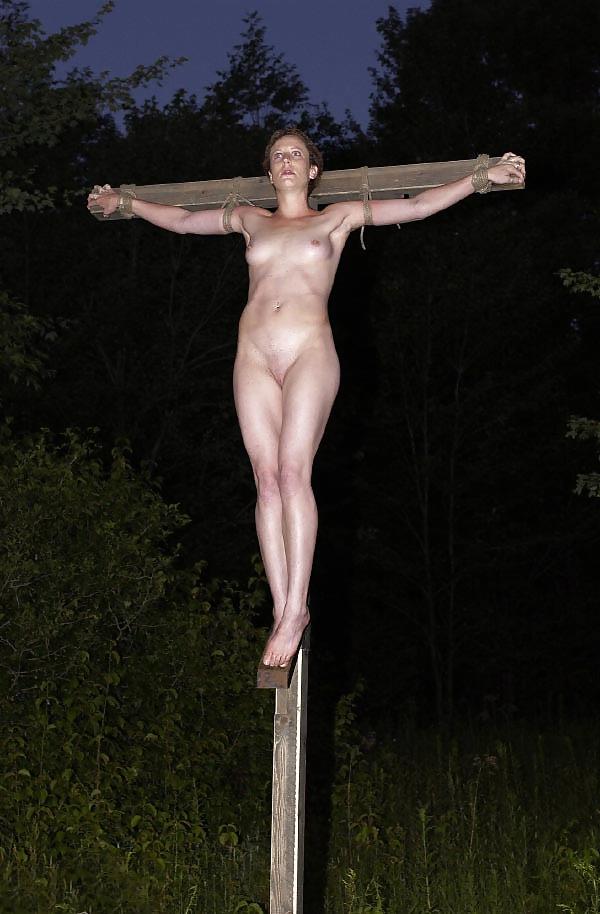 18P BDSM institute crucified 