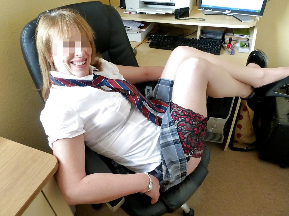 23P All Sexed Up In Her Uniform