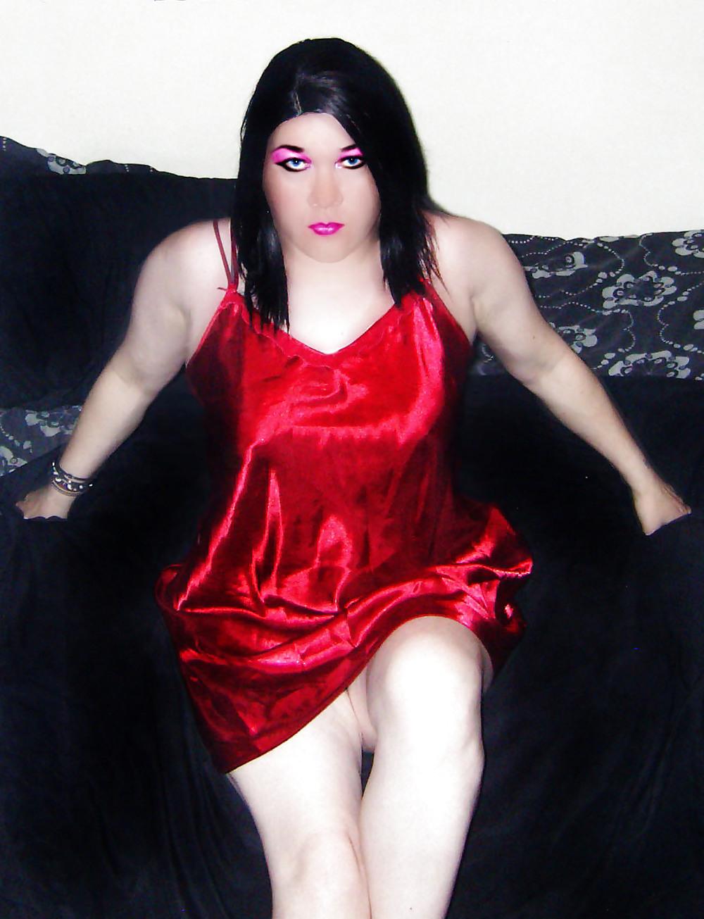 20P Red Satin