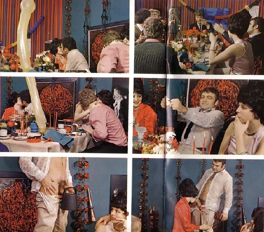 17P Vintage Magazines Sex Time - 1970