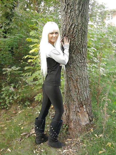25P Leggings spadenx lycra latex 53