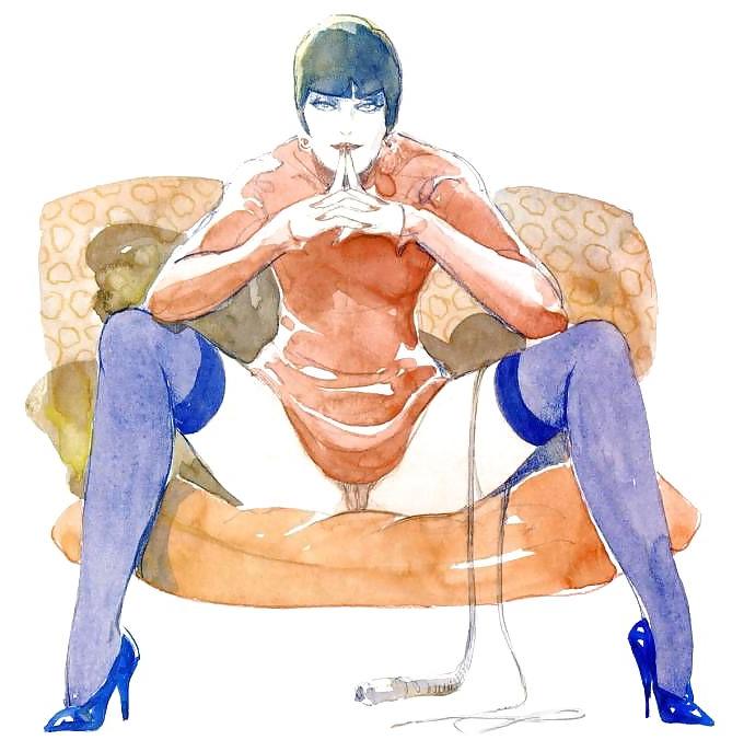 19P Artwork femdom