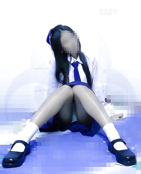 22P My crossdress in student hi school