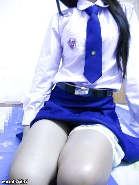 22P My crossdress in student hi school