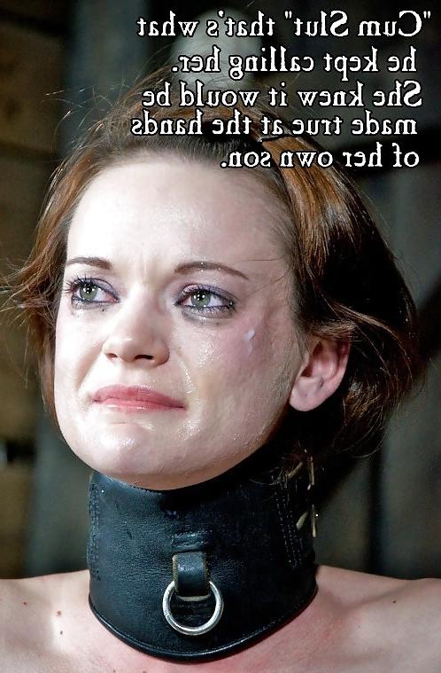 25P Used submissive mom captions