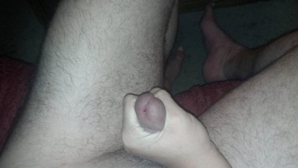 9P Pulling on my cock
