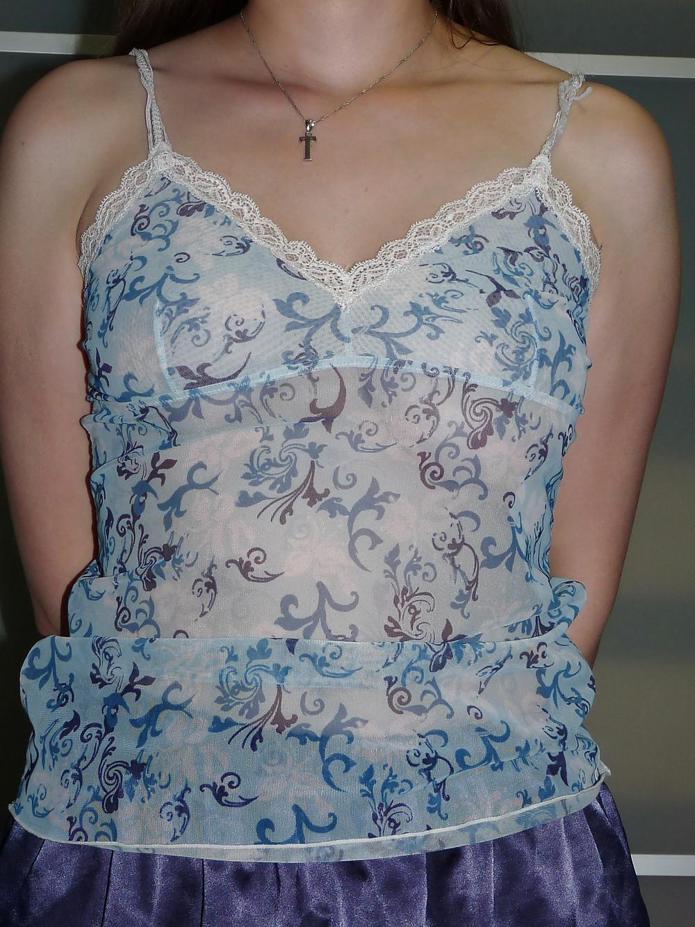 11P Wifes silk satin shiny corsagen corsets tops