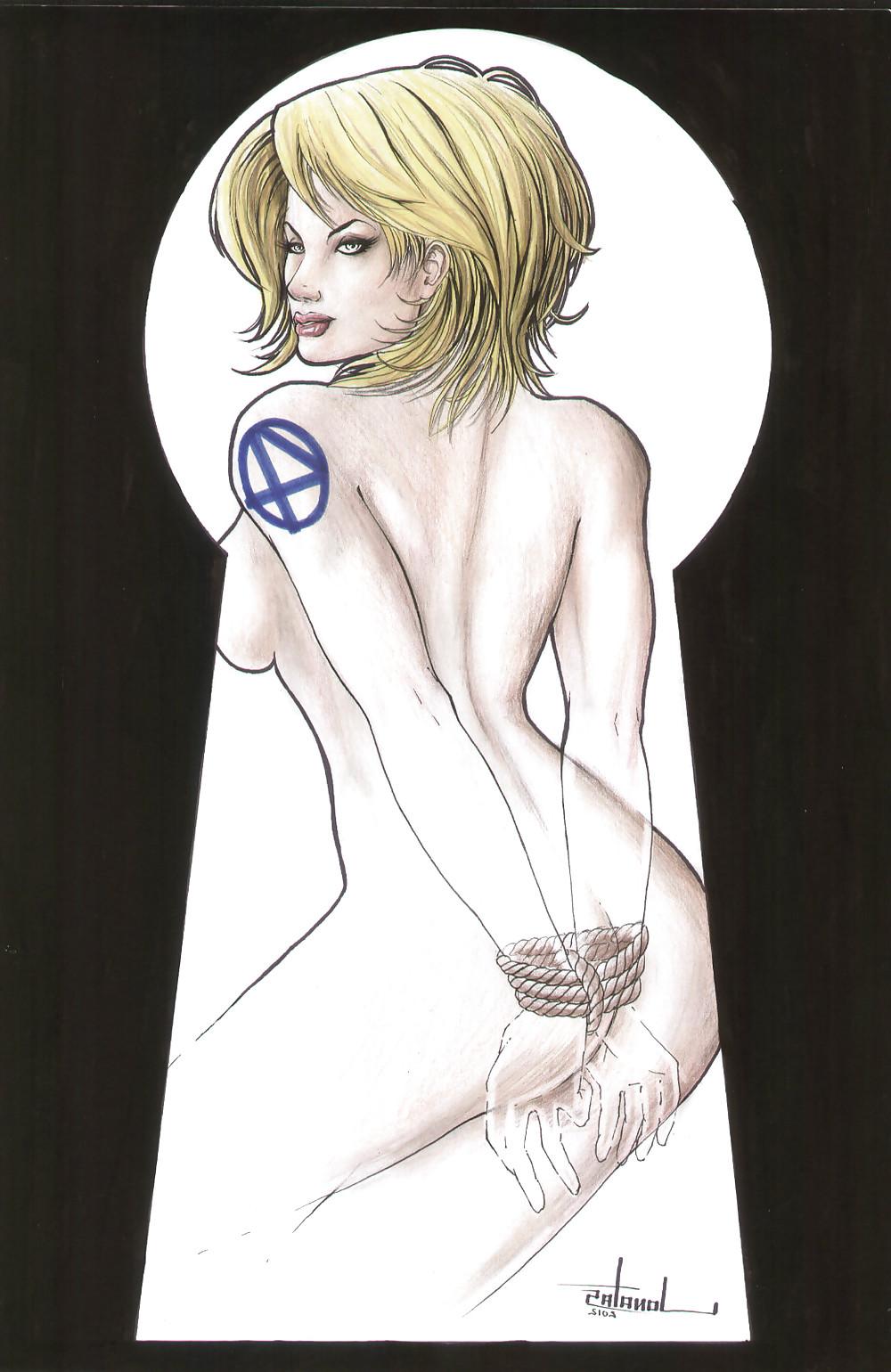 25P 0123-  BDSM Hentai Toons - Bondage