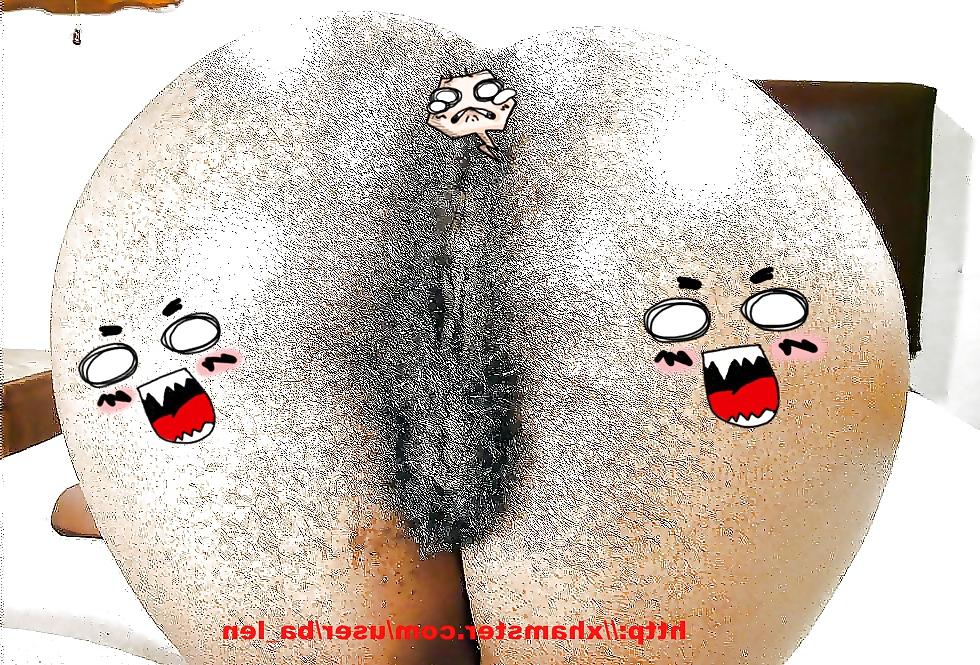 25P Balen hairy-ass mix