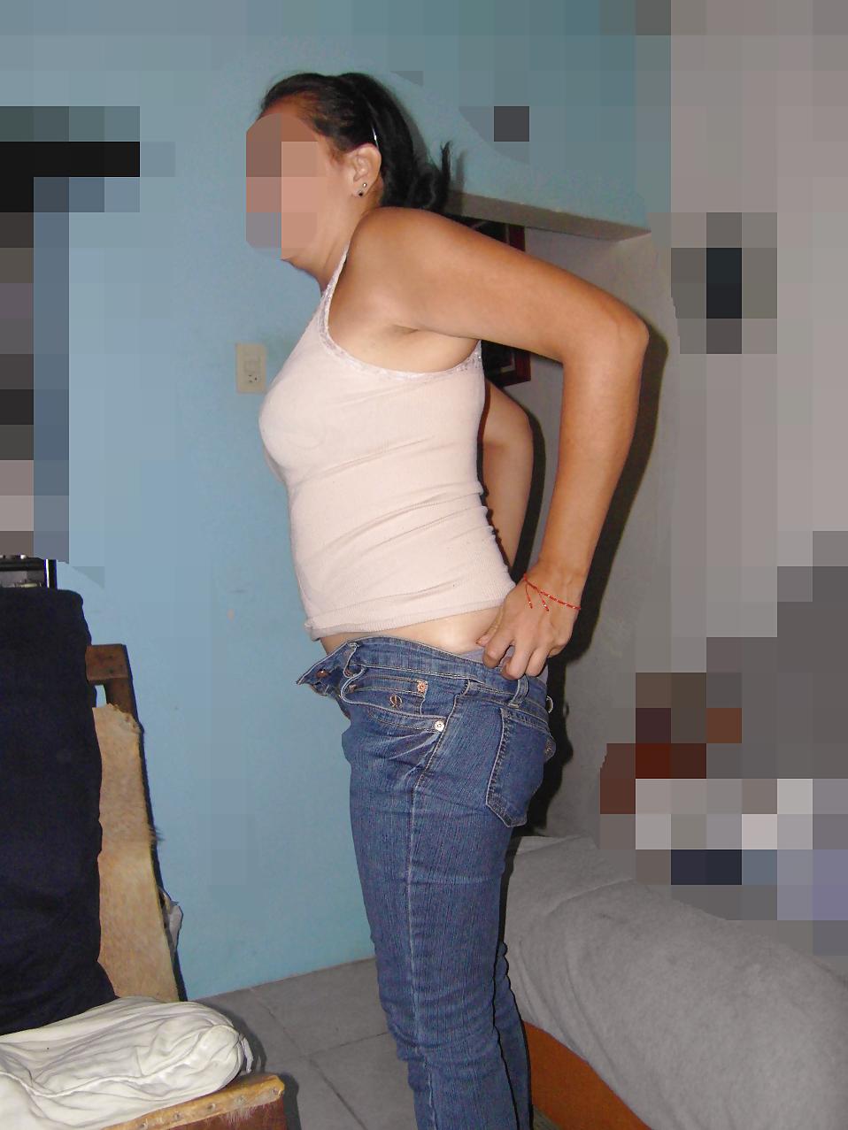 25P Latina mature transparent fullback panty