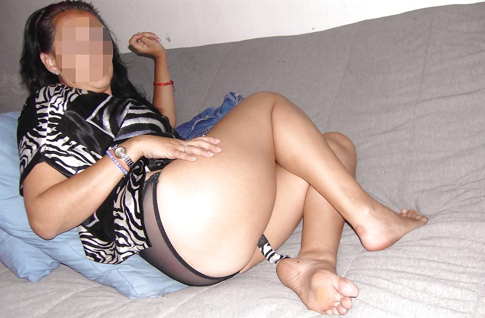 25P Latina mature transparent fullback panty