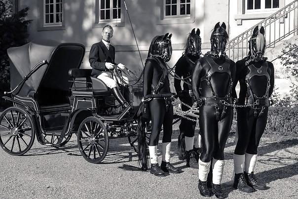 25P Black and White BDSM