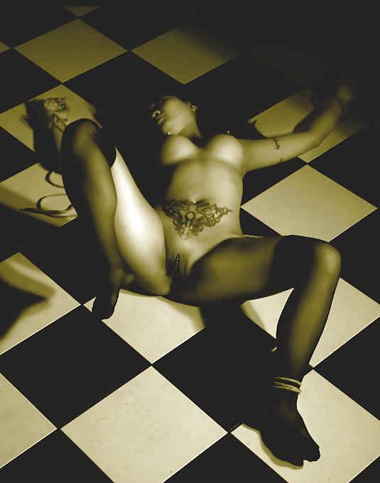 25P Black and White BDSM