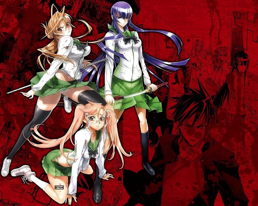 17P Girls of the High School of the Dead
