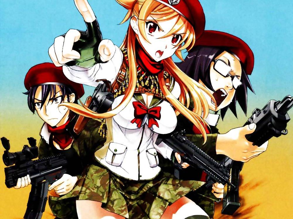 17P Girls of the High School of the Dead