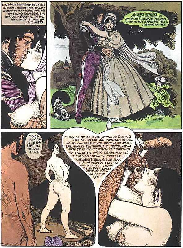 25P Young Marie-Gabrielles painful destiny (Adult Comic)