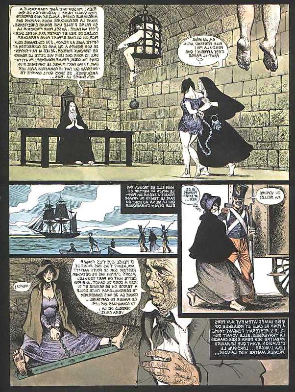 25P Young Marie-Gabrielles painful destiny (Adult Comic)